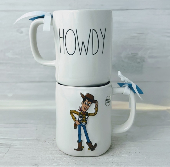 Rae Dunn, NWT, Disney Pixar, "Howdy" Toy Story Woody Mug, Artisan Collection - Picture 10 of 10